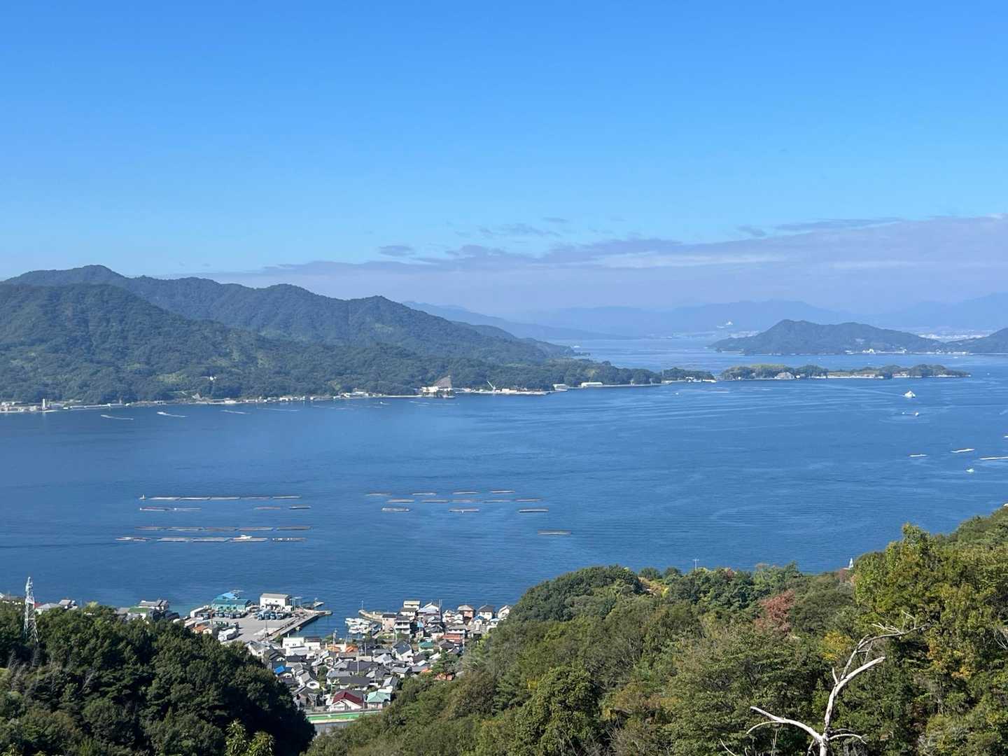 天応駅-烏帽子岩山-茶臼山-茶臼山登り口-吉浦駅 縦走コースの写真