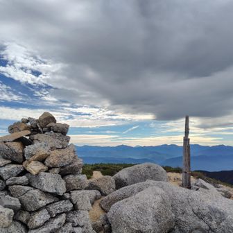 初めての南越百山