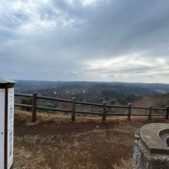 高い山はありませんが景色がいいですね。