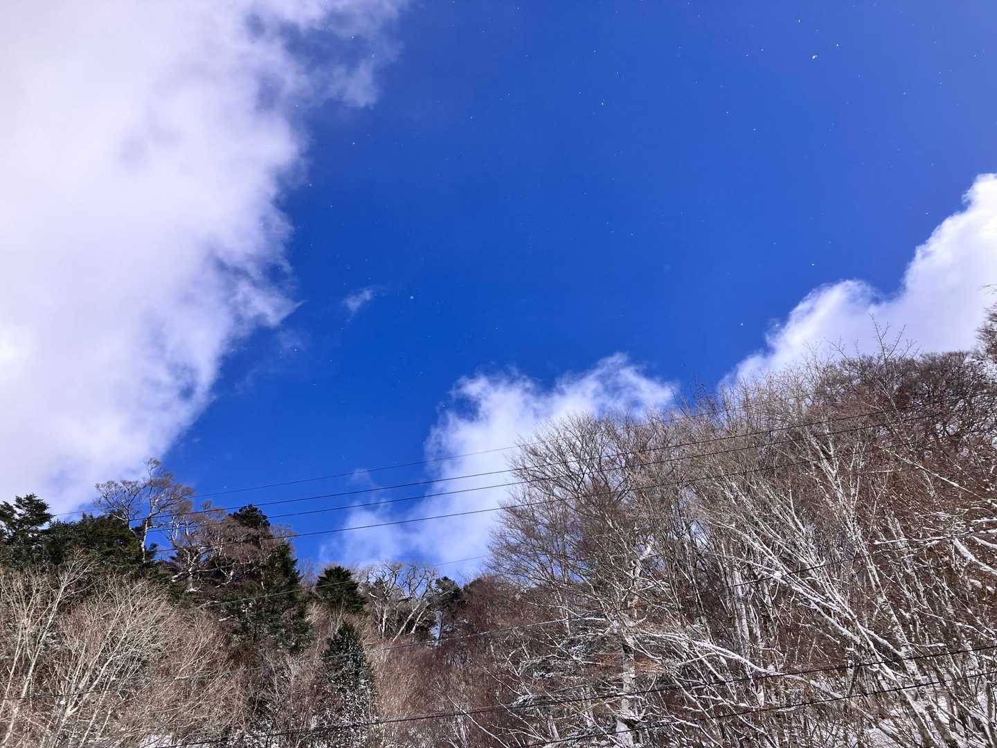 下山したら晴れる現象。