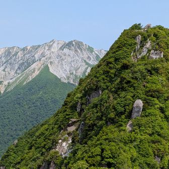 烏ヶ山と大山