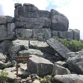 山頂は晴天の金峰山！ 廻り目平周回 リハビリのんびり登山, 2人/日帰り