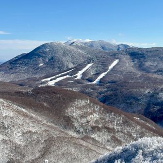 目指すは湯ノ丸スキー場