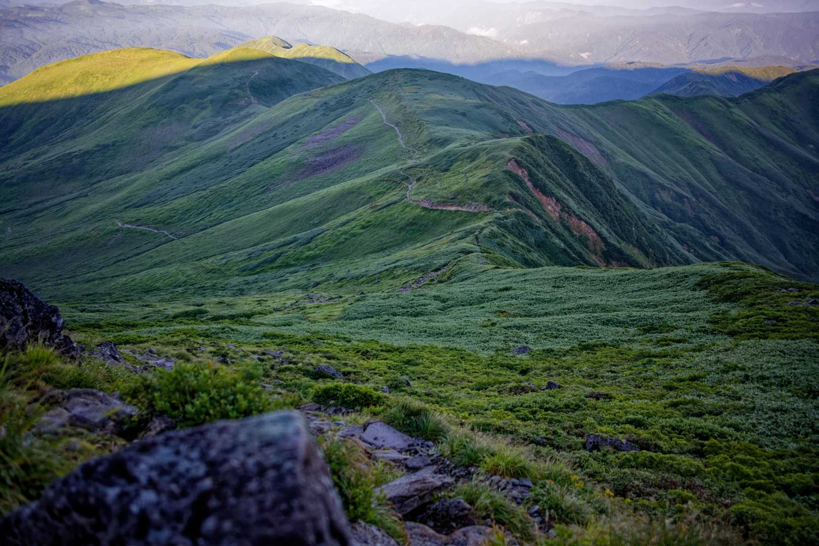 姥沢-牛首-月山 往復コースの写真
