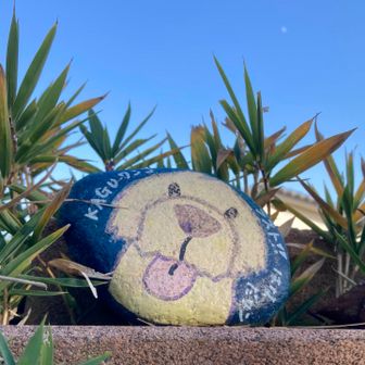 ルート上にはフォロワーさんが作ってくれた案内ワロックを設置しています。