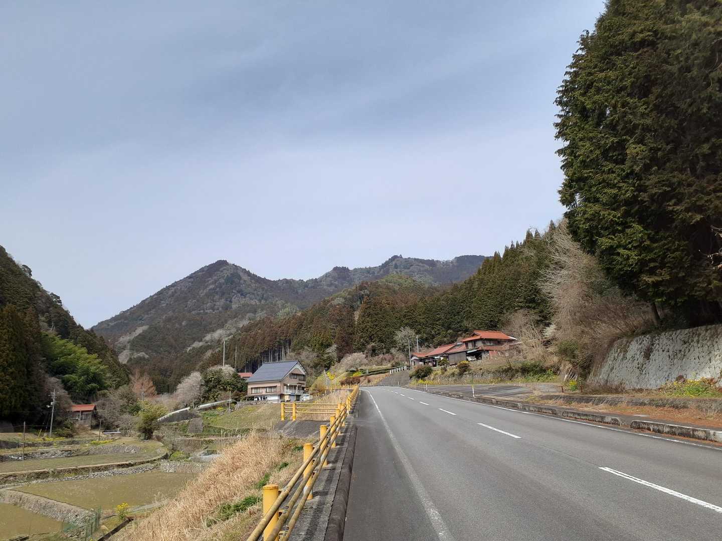 高瀬峡入口バス停-高瀬バス停-千石岳登山口-千石岳 周回コースの写真