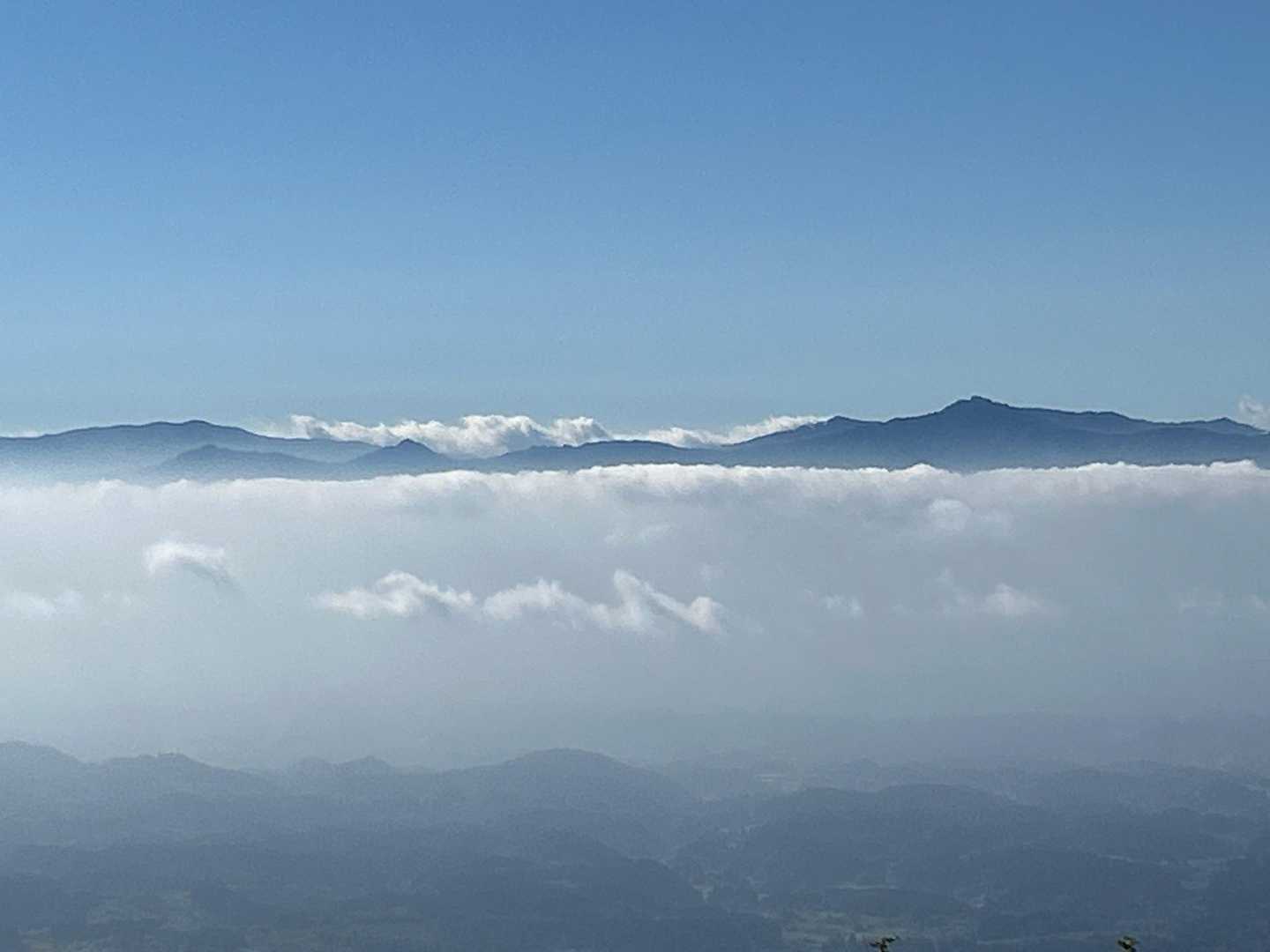 雲海が綺麗
