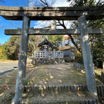 手斧神社⛩️に参拝します😀