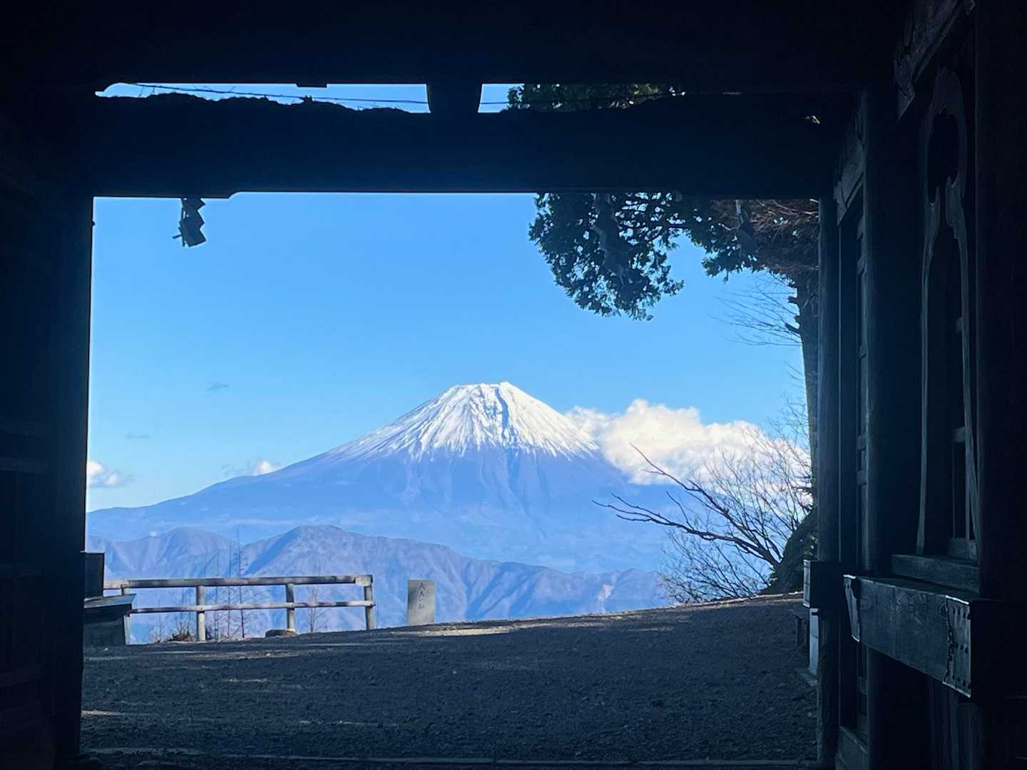 身延山七面山修行走 七面昇龍コースの写真