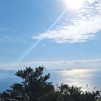 展望台からの種子島&屋久島方面