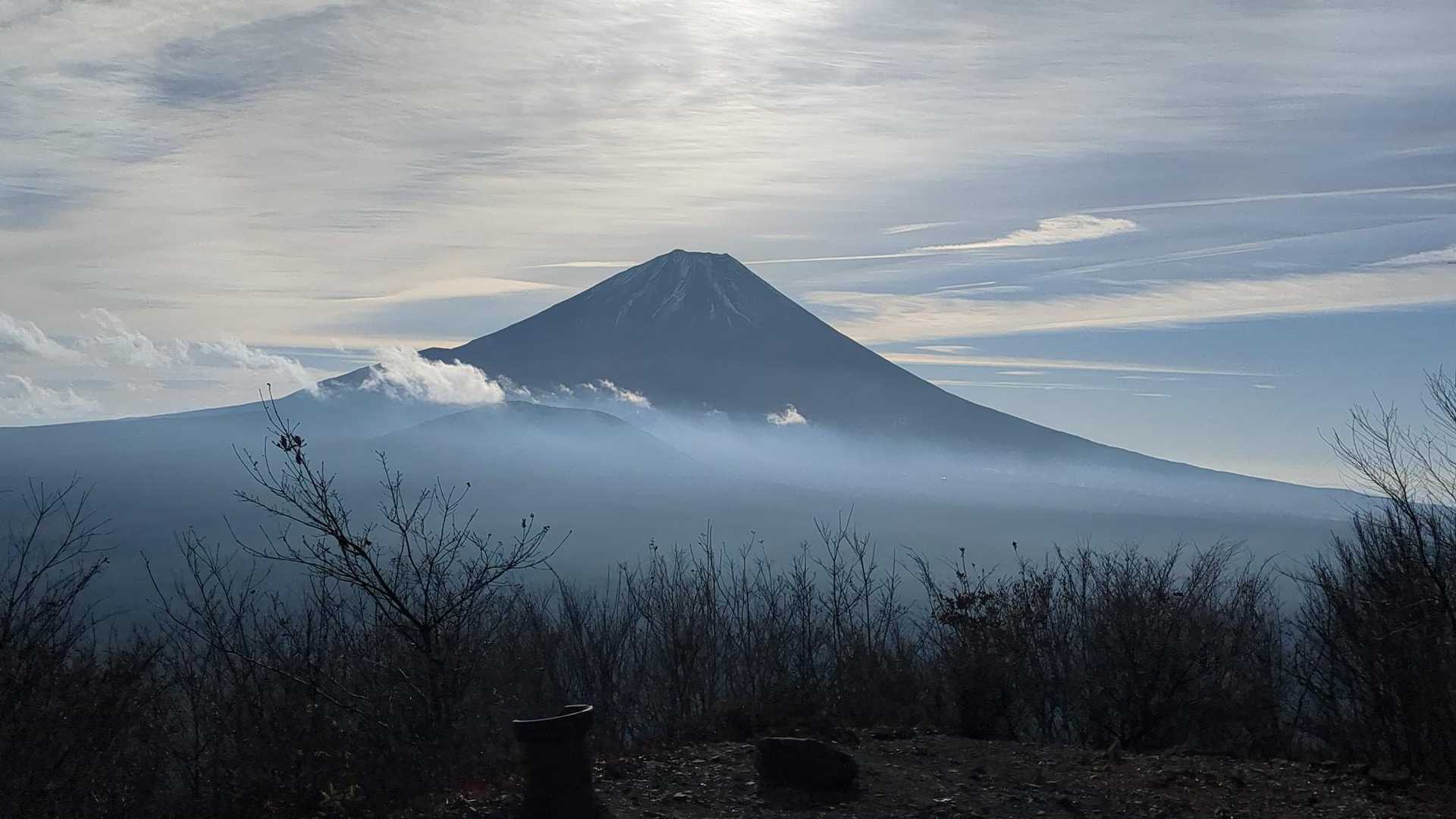 烏帽子岳に着きました〜
＼(^o^)／