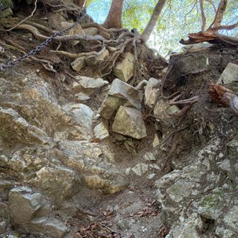 なかなかの鎖場⛓️
