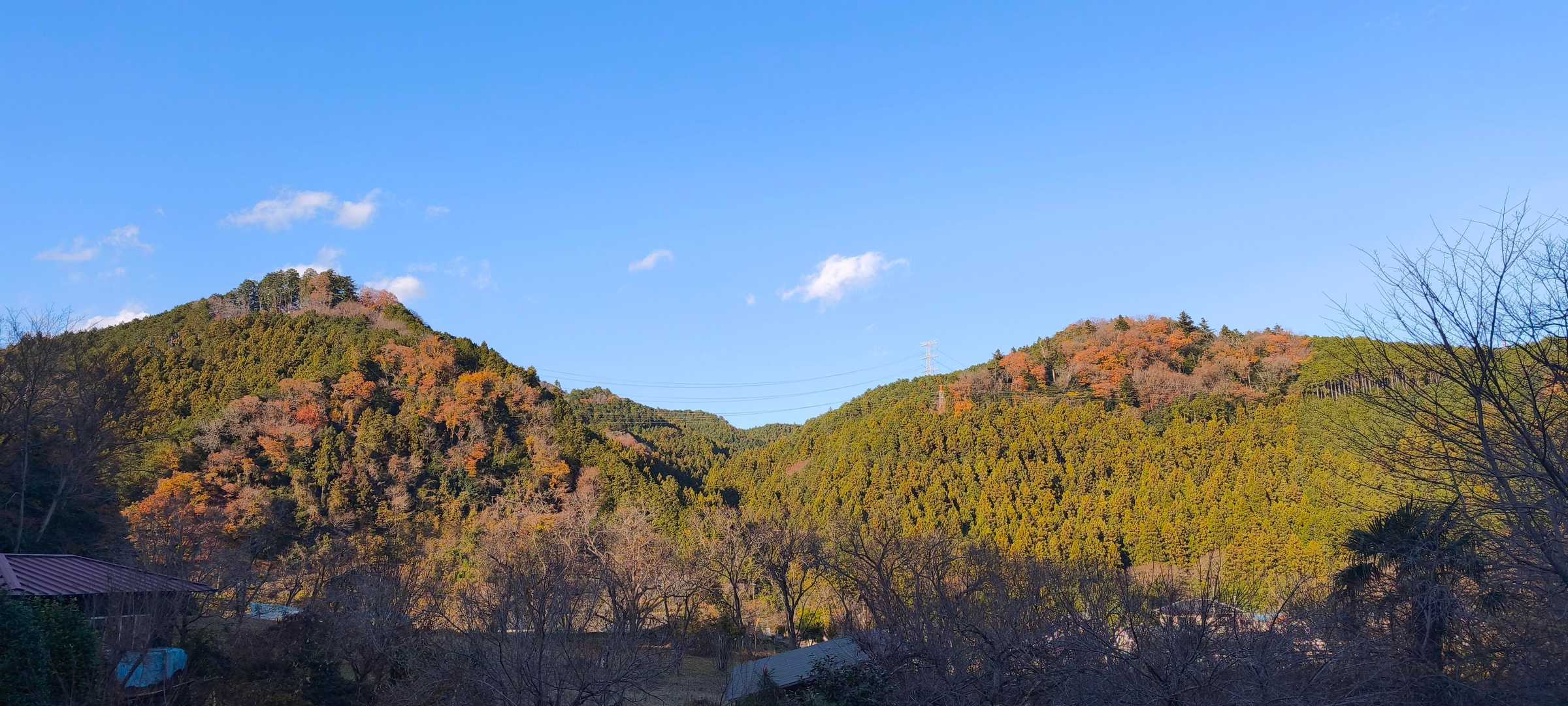 下山したらええ天気