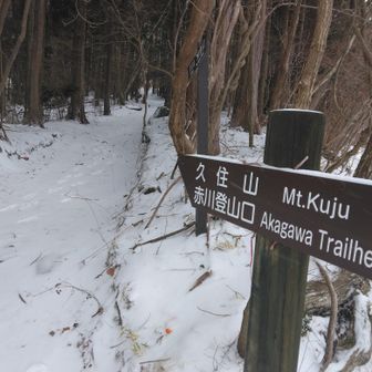 赤川登山口から