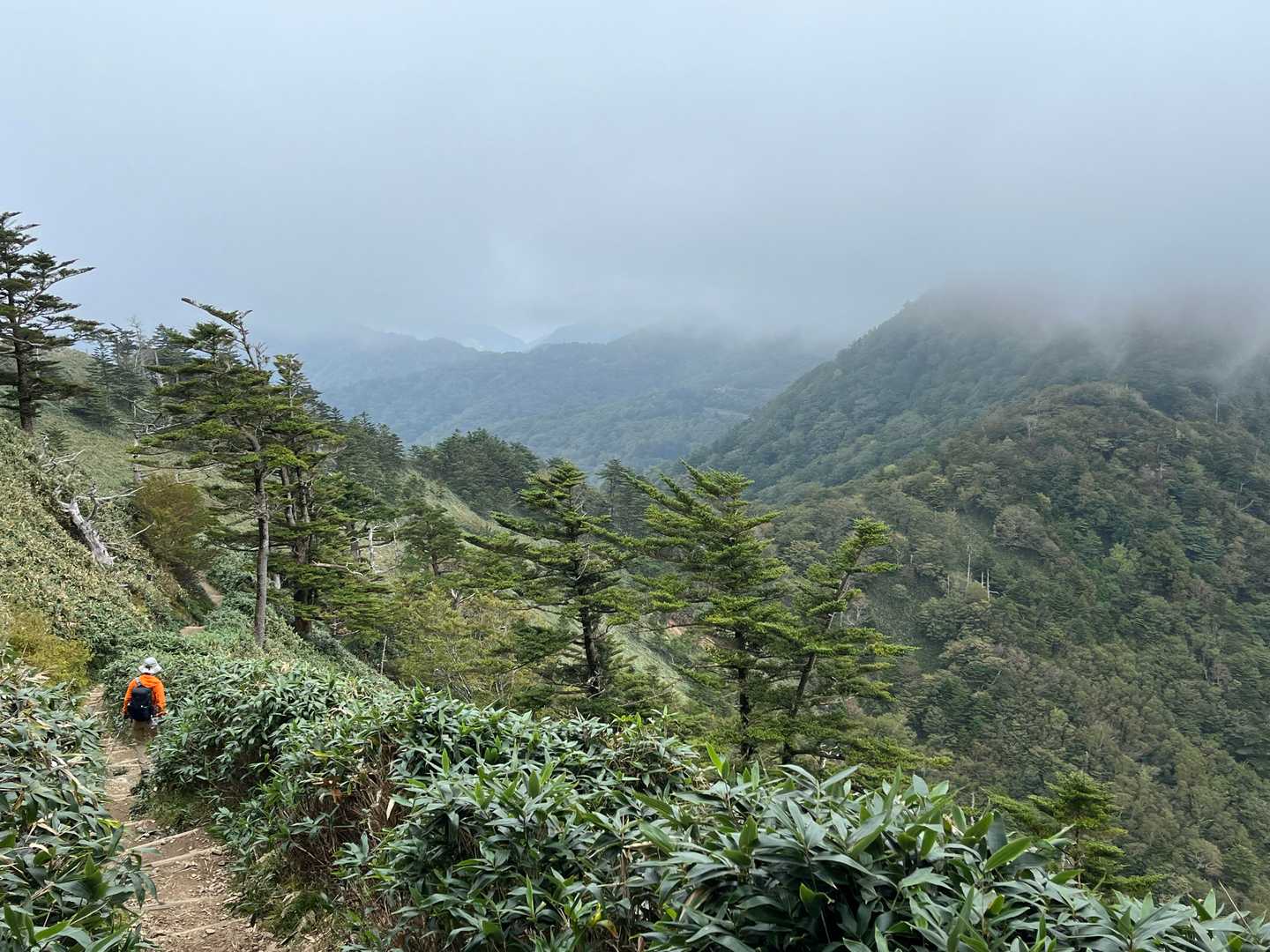 石鎚山 土小屋ルートの写真