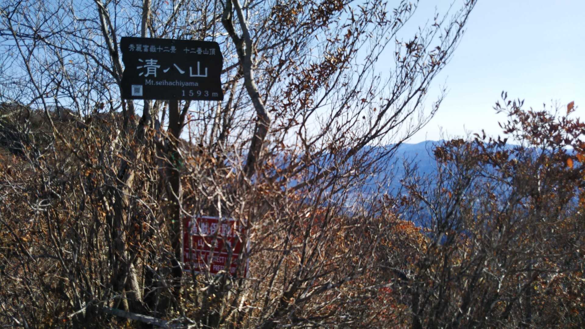 清八山の写真