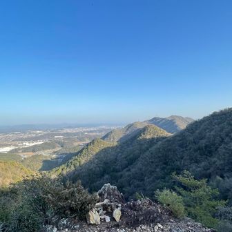 大日向山の途中になんか祠らしきものが