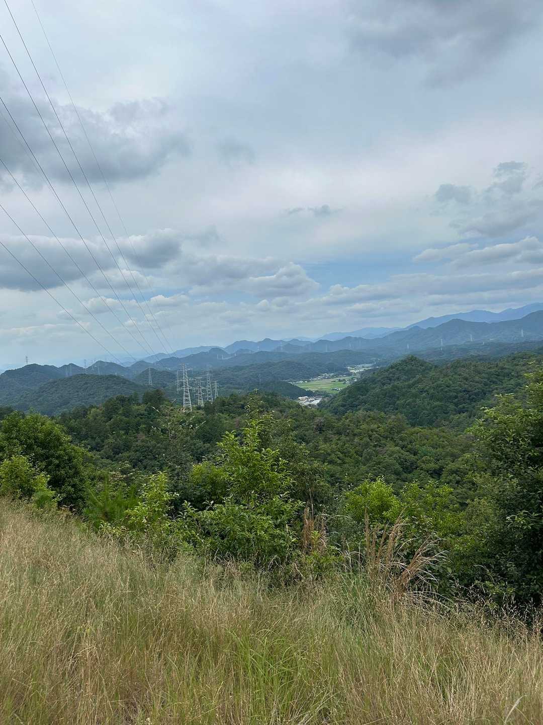 清水寺-梨割山-加治田城址 往復コースの写真