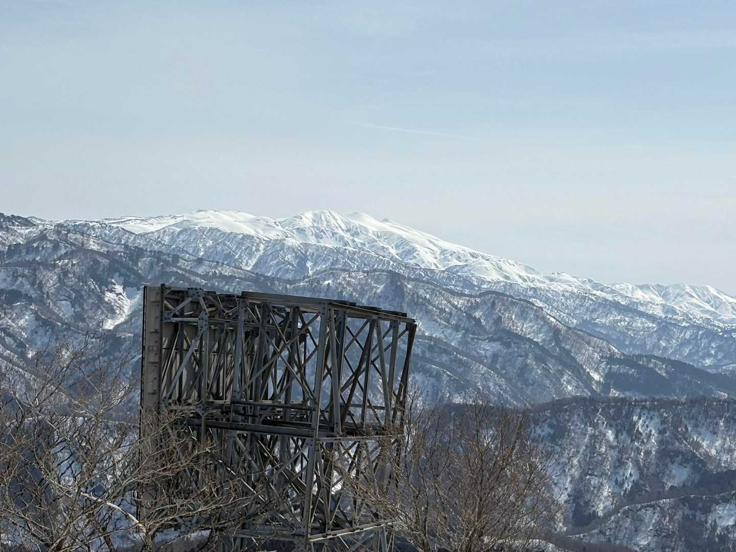 やっとこせ　着いた…😟
白山雪　すこーし減ったかな