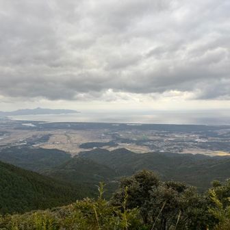 北岳からの野間岳