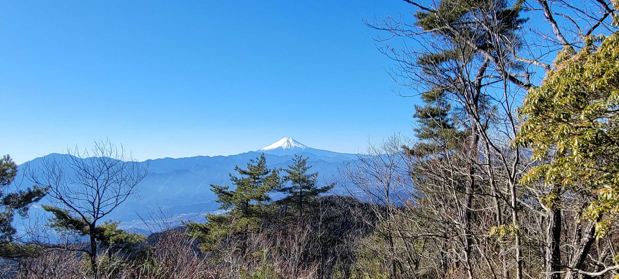 井戸バス停-軍刀利神社-生藤山-連行峰-醍醐丸-醍醐峠-醍 縦走コースの写真