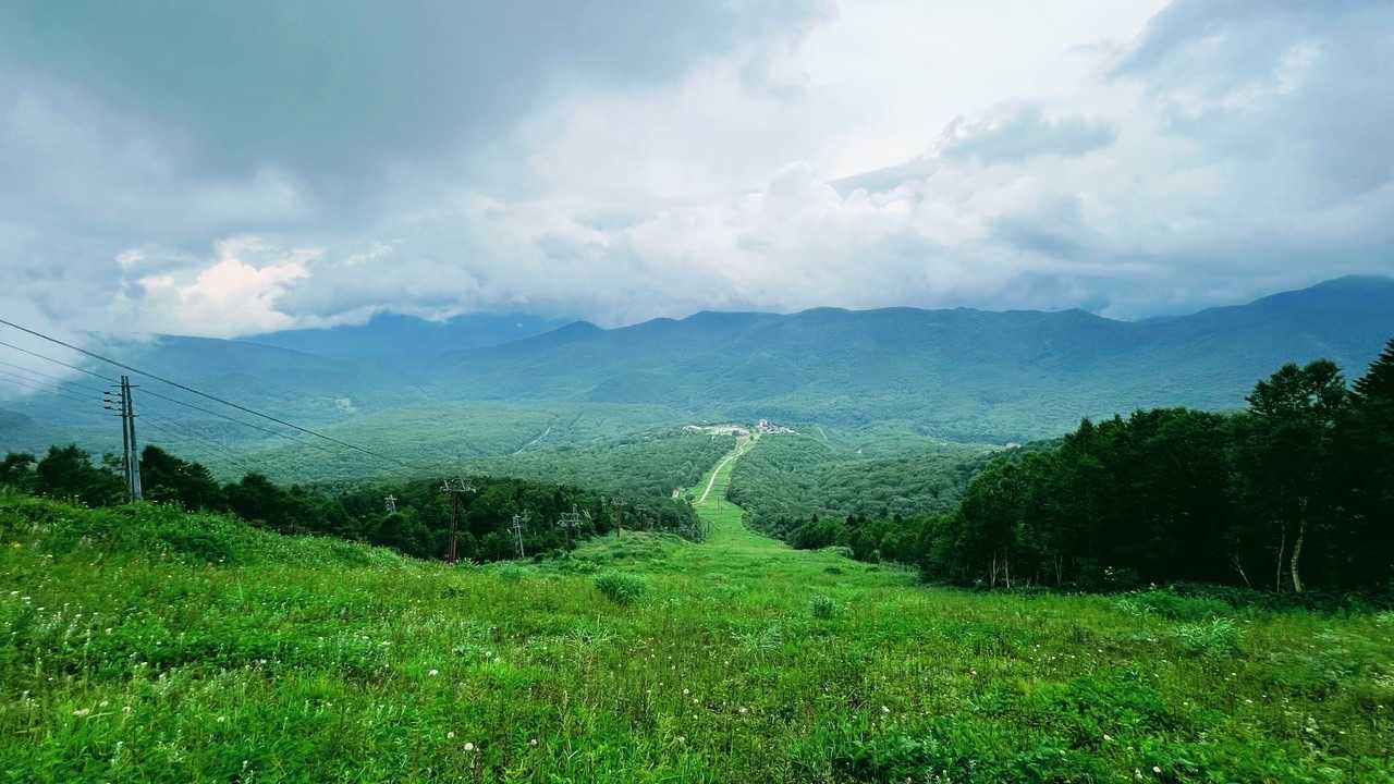 奥志賀高原ホテルバス停-焼額山 往復コースの写真