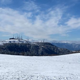 王ヶ頭ホテルと北ア👍