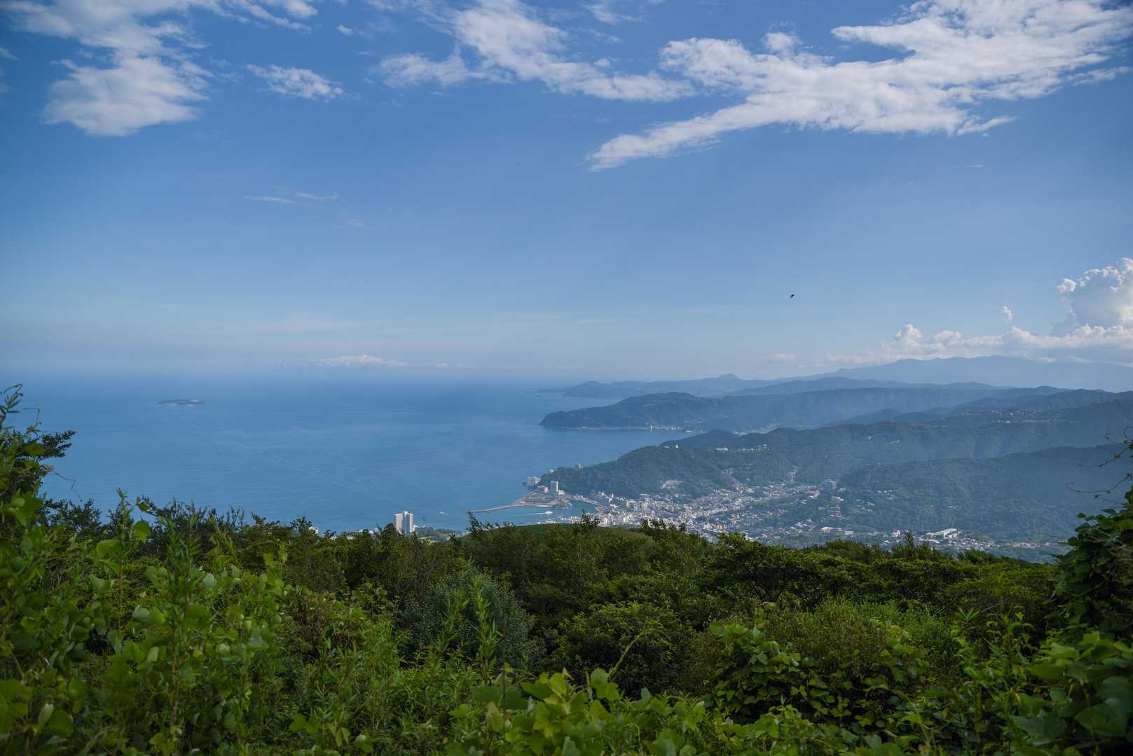 日金山-東光寺-岩戸山-岩戸山登り口-本宮神社-伊豆山神社 縦走コースの写真