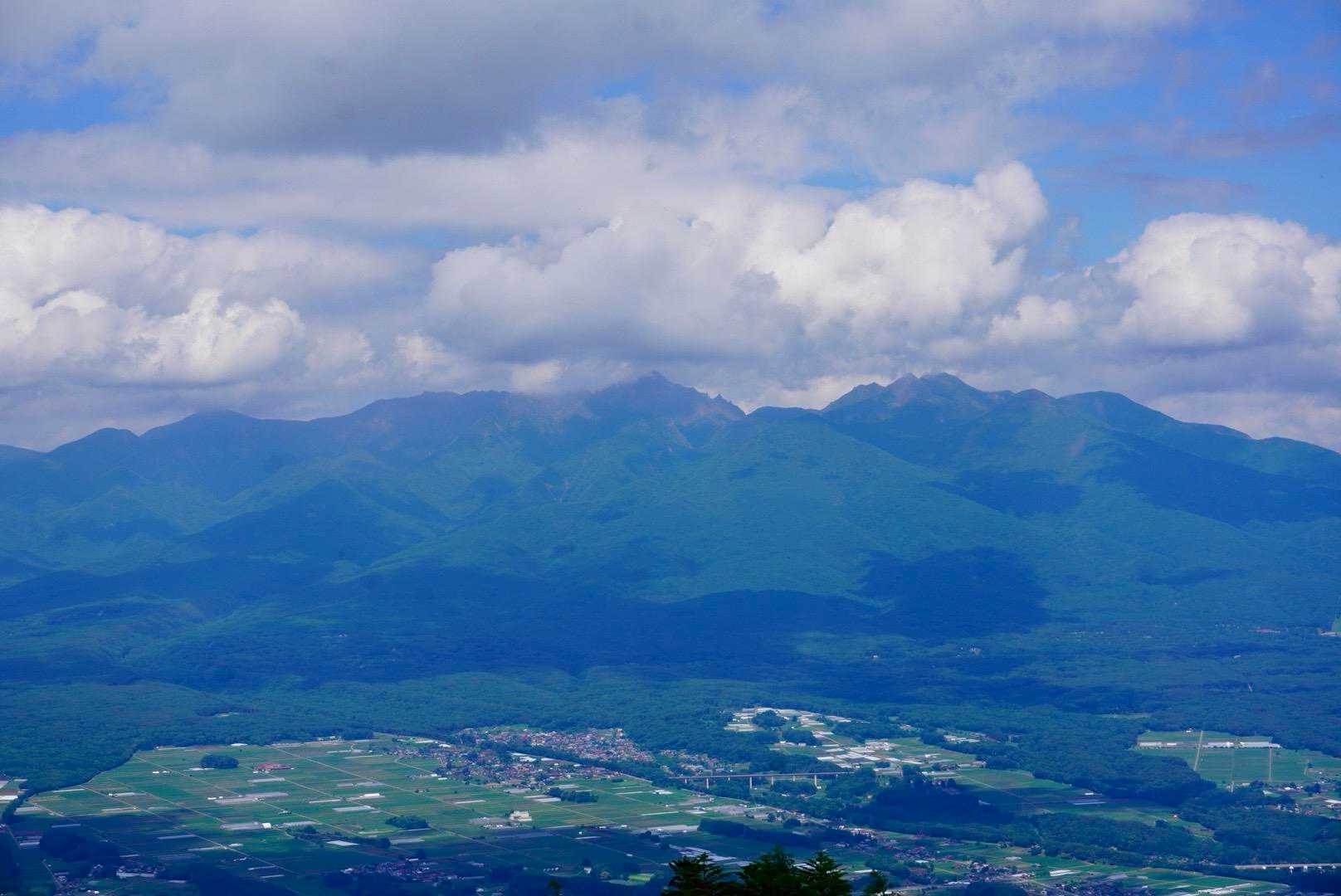 赤岳見えてきた！