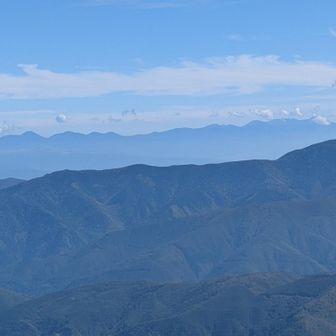 大黒岳から見た八ヶ岳