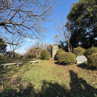 最後に吉見岳を踏んで、ゴール！
ここも中世の城跡です✨

お疲れ様でした⛰️