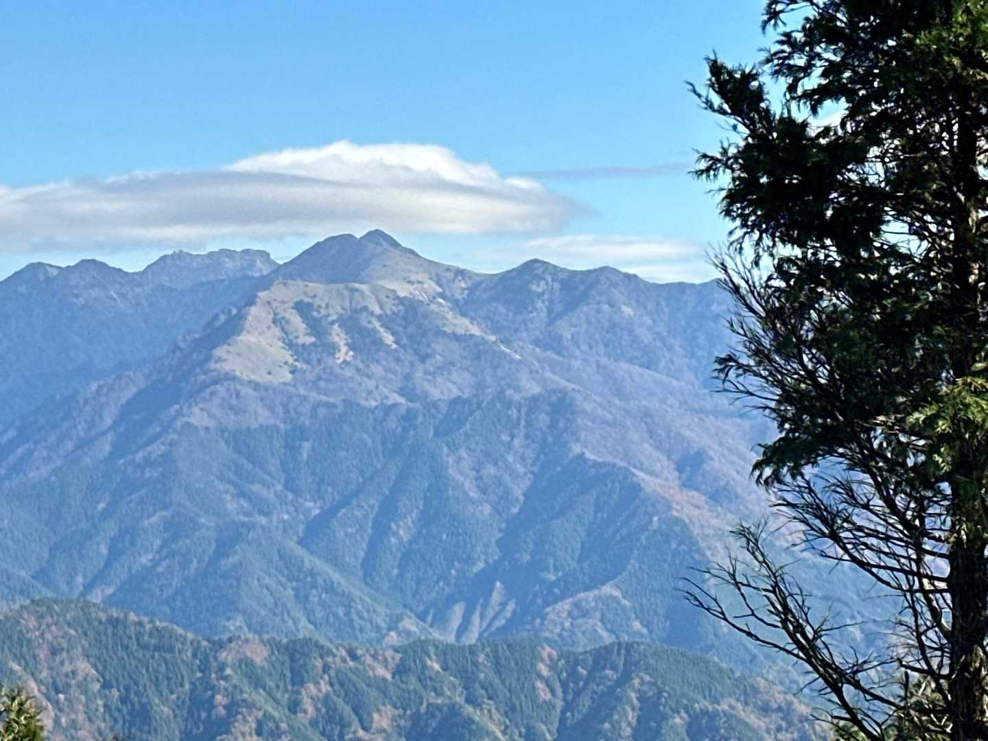 石墨山 往復コースの写真