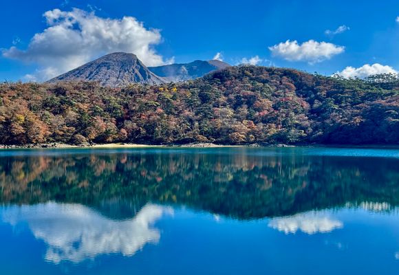 六観音御池は鏡の世界 韓国岳(44) / かつろーの登山データ | YAMAP