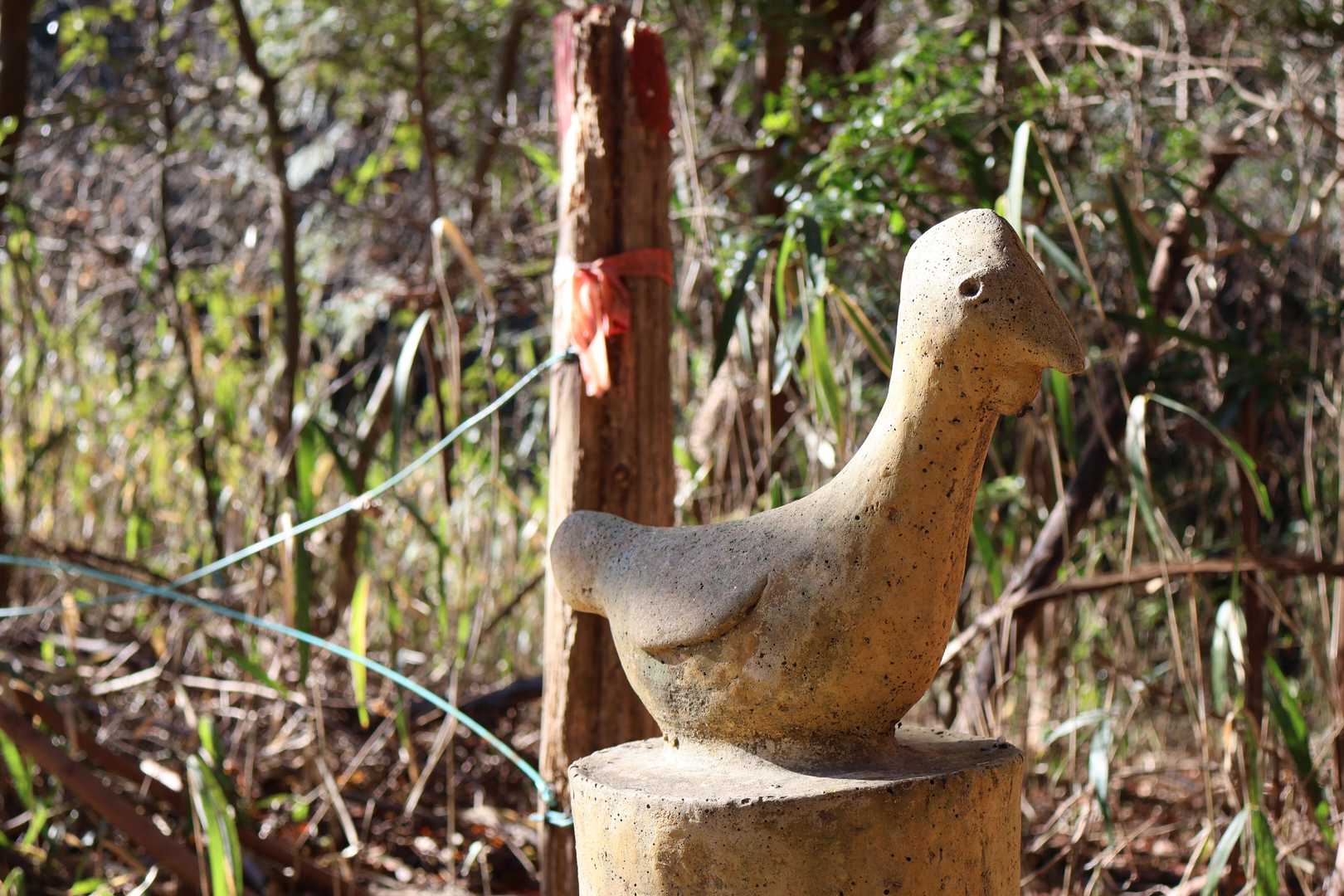 鳥の埴輪？