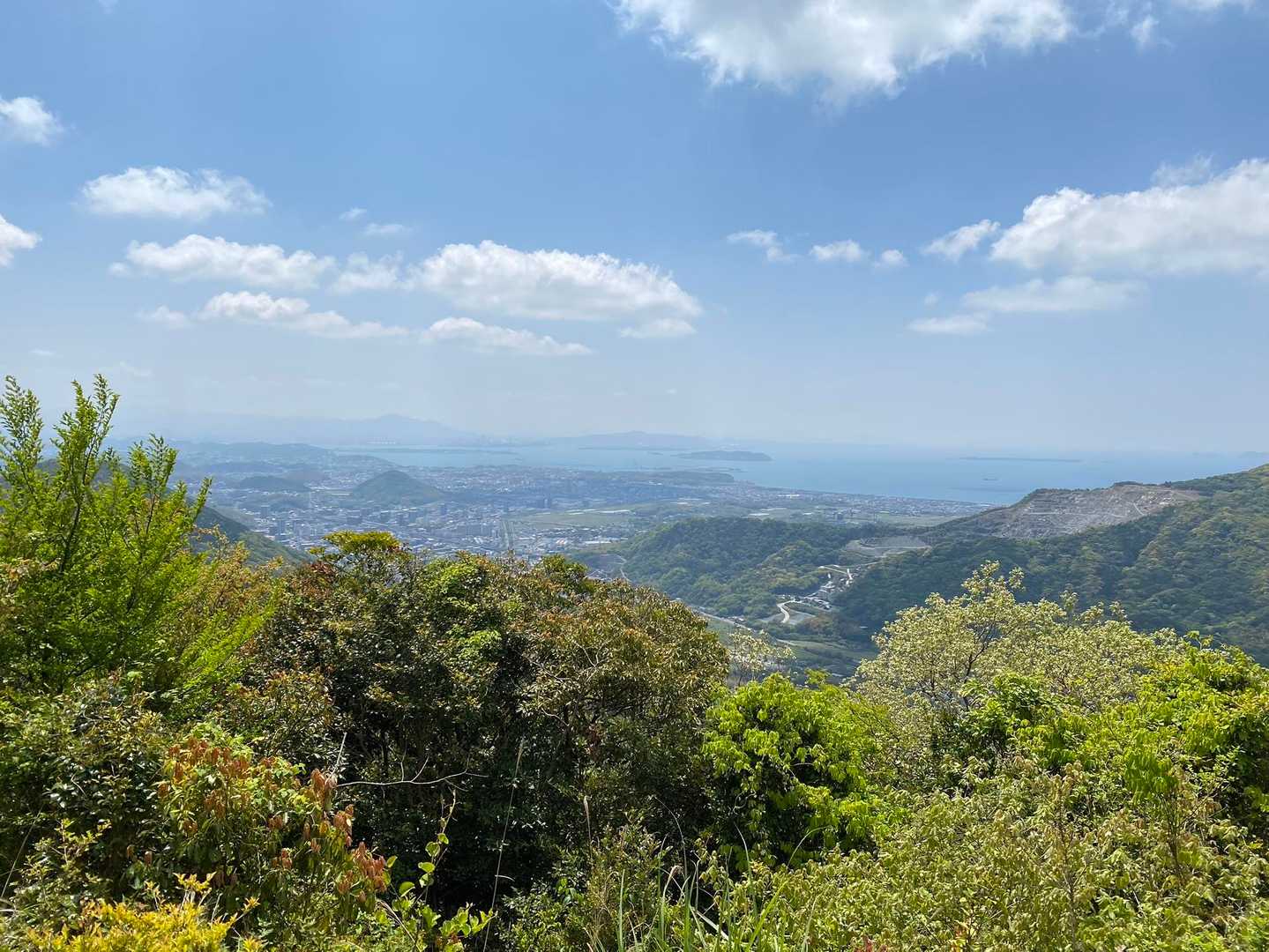 岩山展望所からの眺め