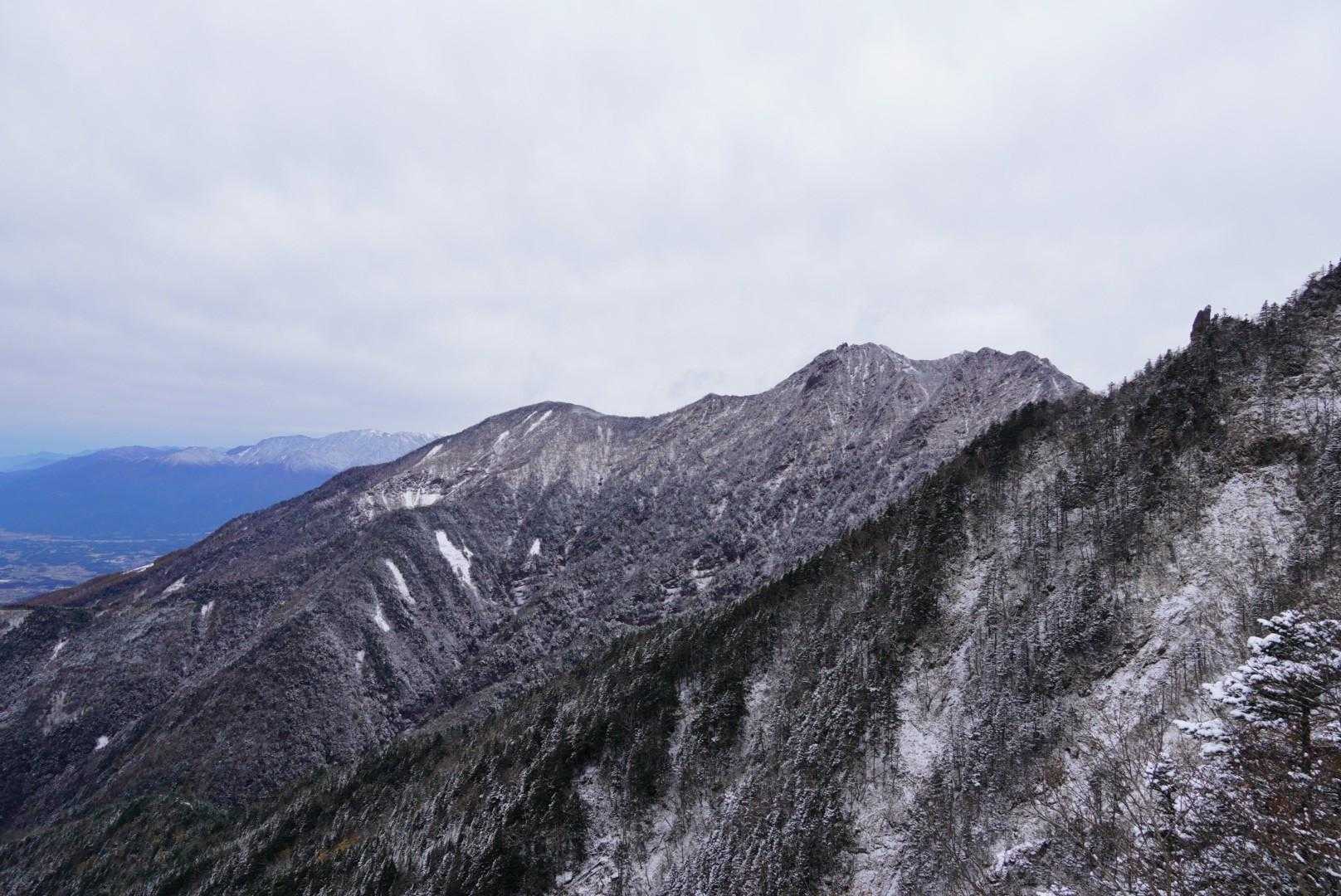 権現岳方面