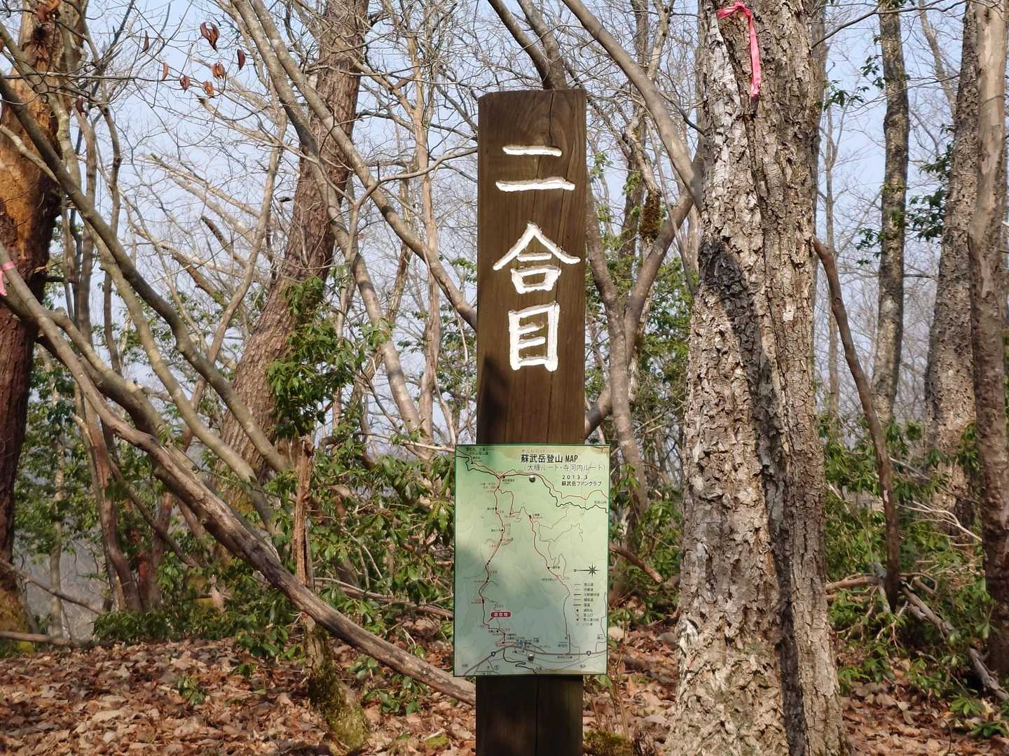 二合目に到着🤩