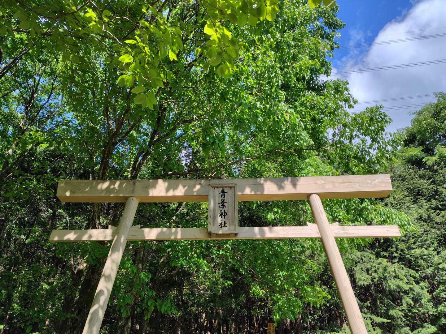中山登山口の鳥居