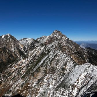 南八ヶ岳が見えてきた！