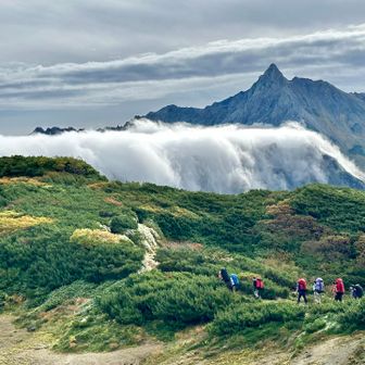 槍と滝雲と御一行