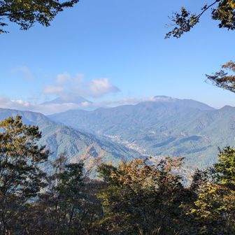 富士山と御正体山