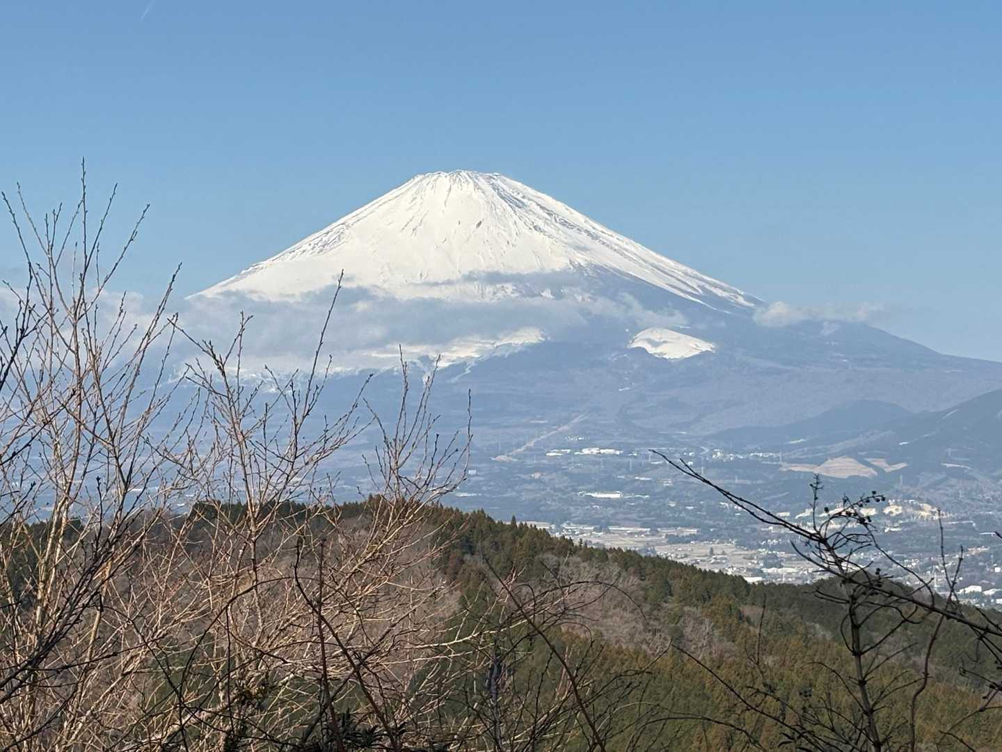 今日初富士山🗻