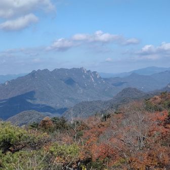 三倉岳がバッチリ見えます😍