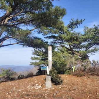 待ちに待った山頂に到着！