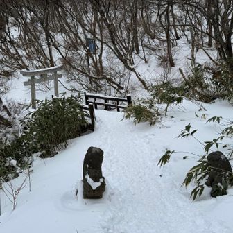 次はアイゼンで来れるかな