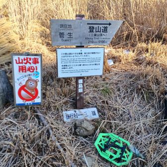 15:26 登山口(790m)着
15:30 駐車場(785m)ゴール🚩