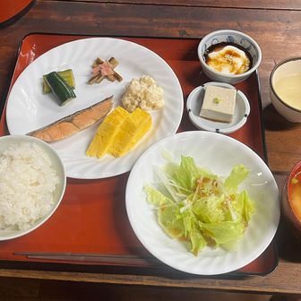 朝食、美味しくいただきました♪