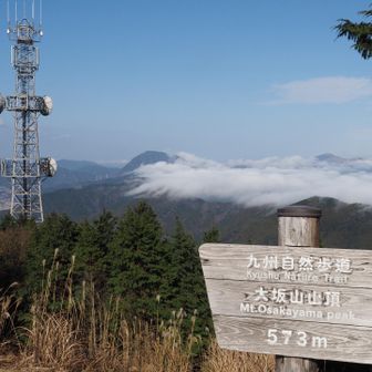 でも人工物あるよ…笑
工事中のところを迂回して下山するよー。