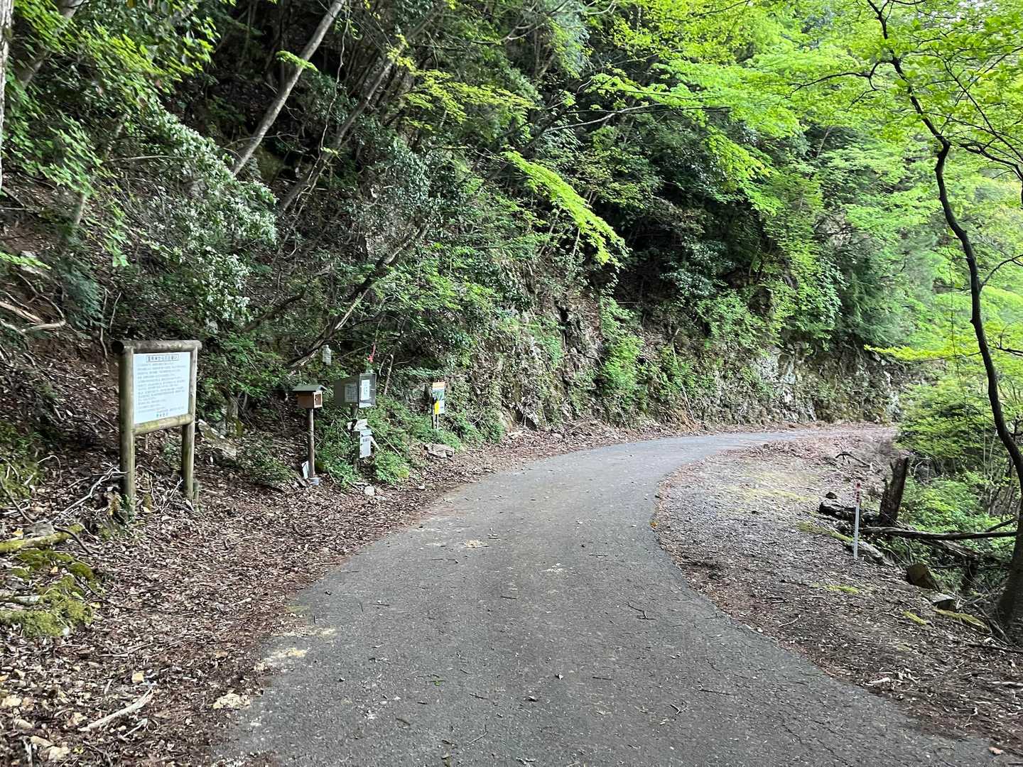 朝は満車だったのに
一台もおらず、私たちが最後🤣

足が壊れた🦶
過去一番、足が使いもんにならない感じに。
2ヶ月間山を休んだせいで体が調子を失っているようす。

