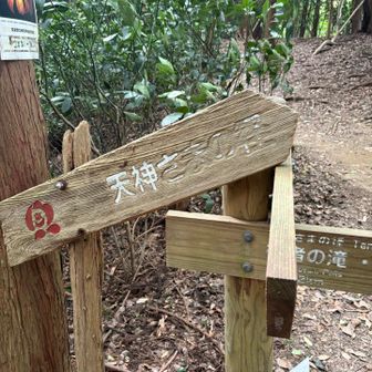 さて帰りは天神さまの径をとおる。
ここが童謡である天神様の細道であっているんだろうか？